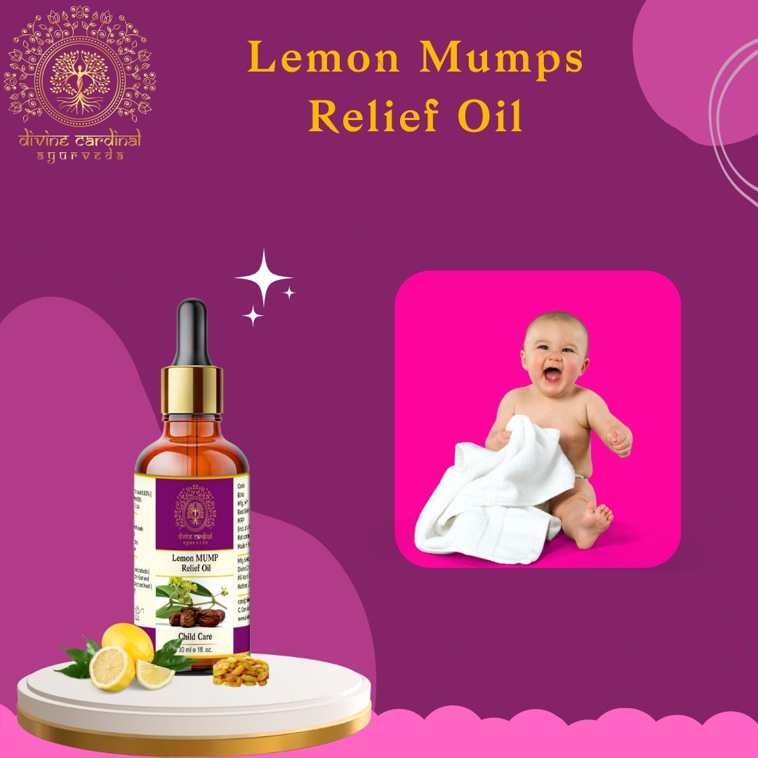 Lemon Mumps Relief Oil