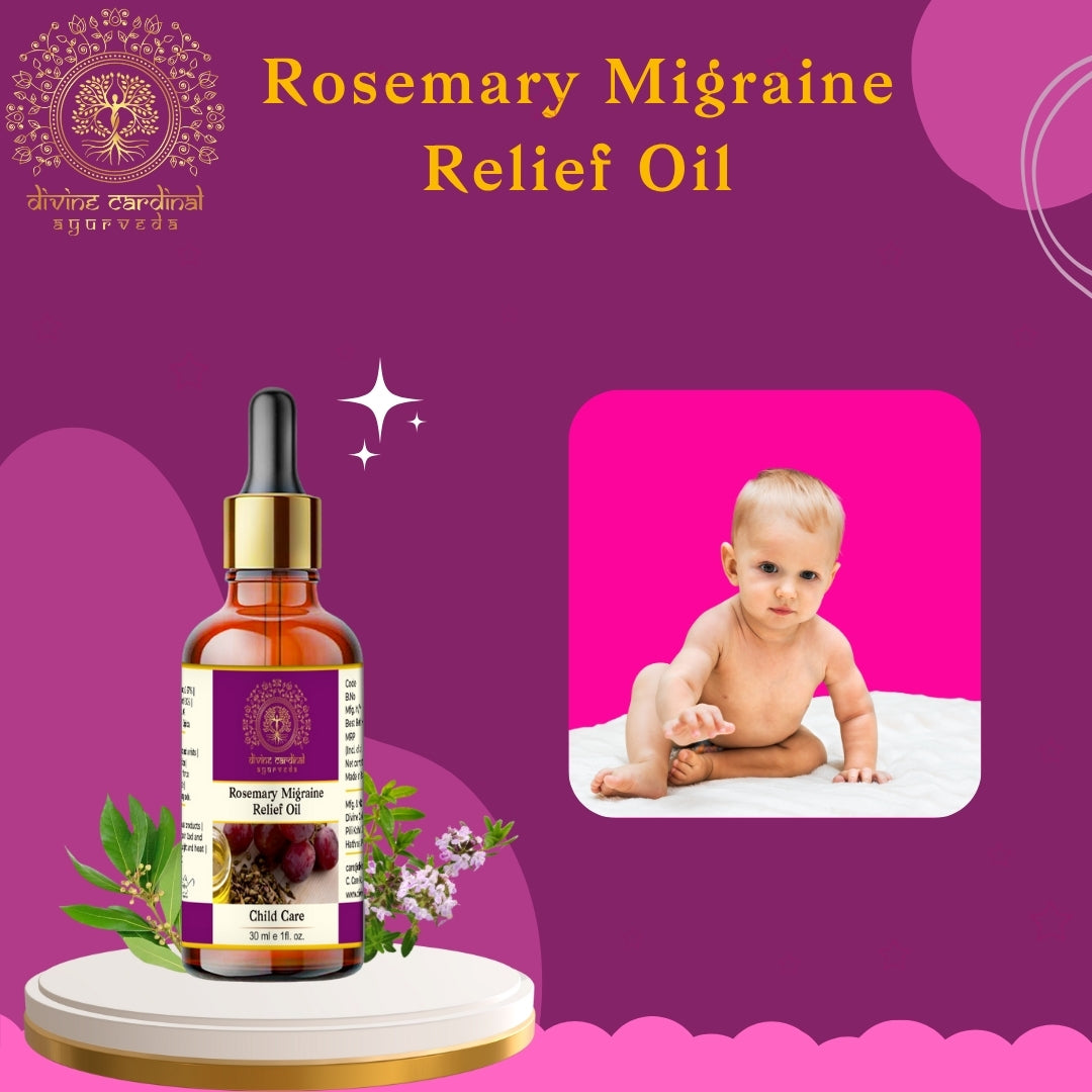 Rosemary Migraine Relief Oil