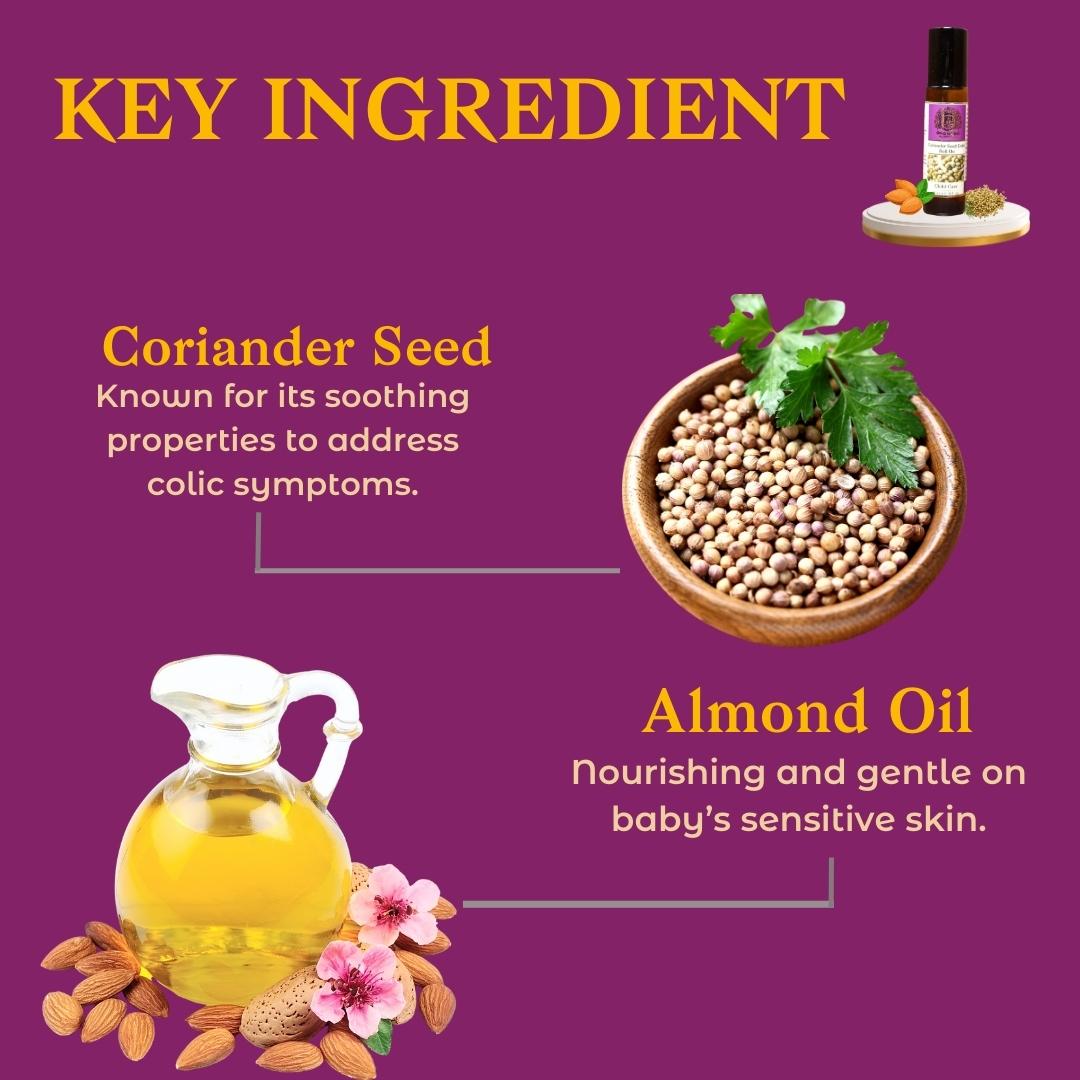 Coriander Seed Colic Roll-on