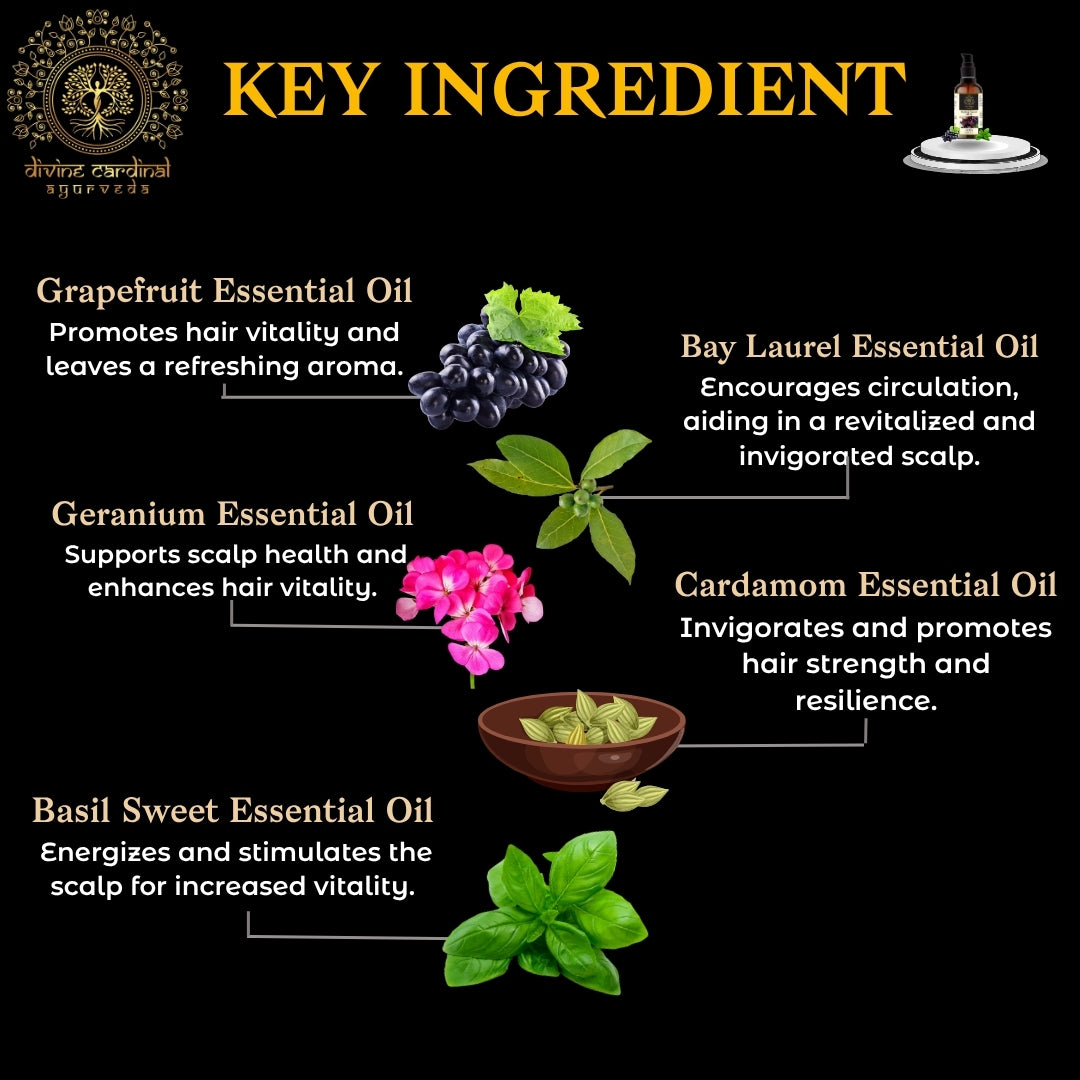 Stimulating Grapefruit Hair Oil