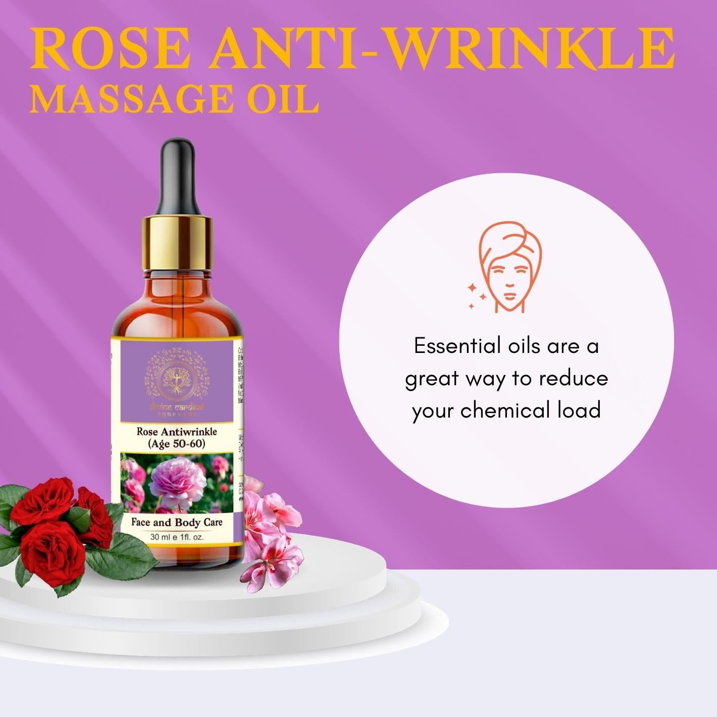 Rose Anti-Wrinkle Massage Oil