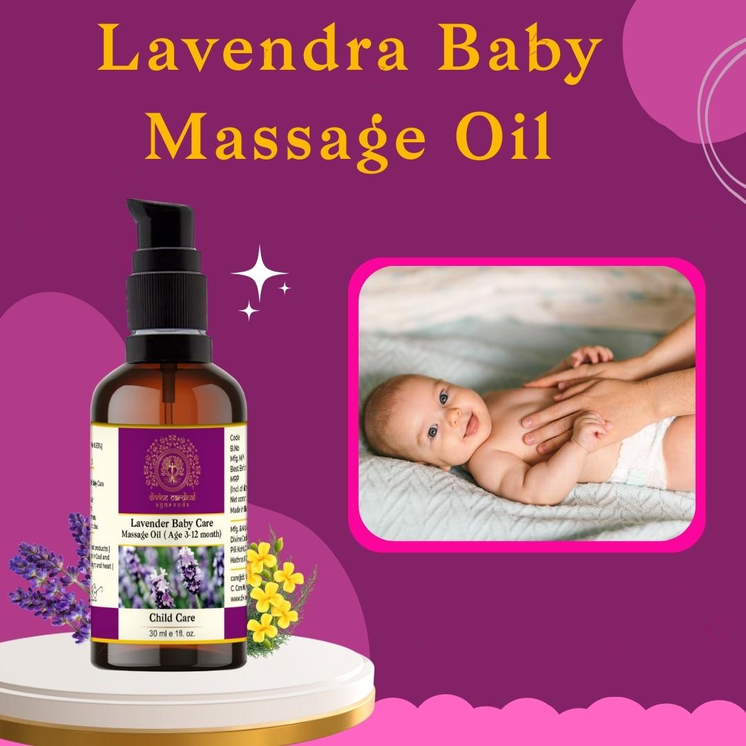 Lavender Baby Care Massage Oil