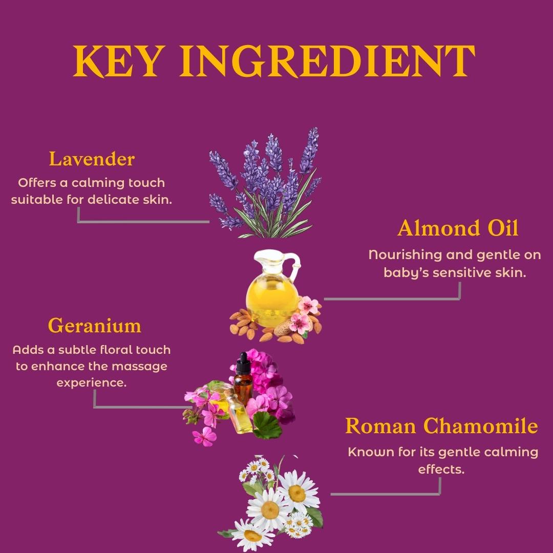 Lavender Baby Care Massage Oil