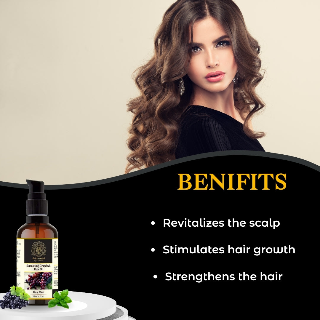 Stimulating Grapefruit Hair Oil