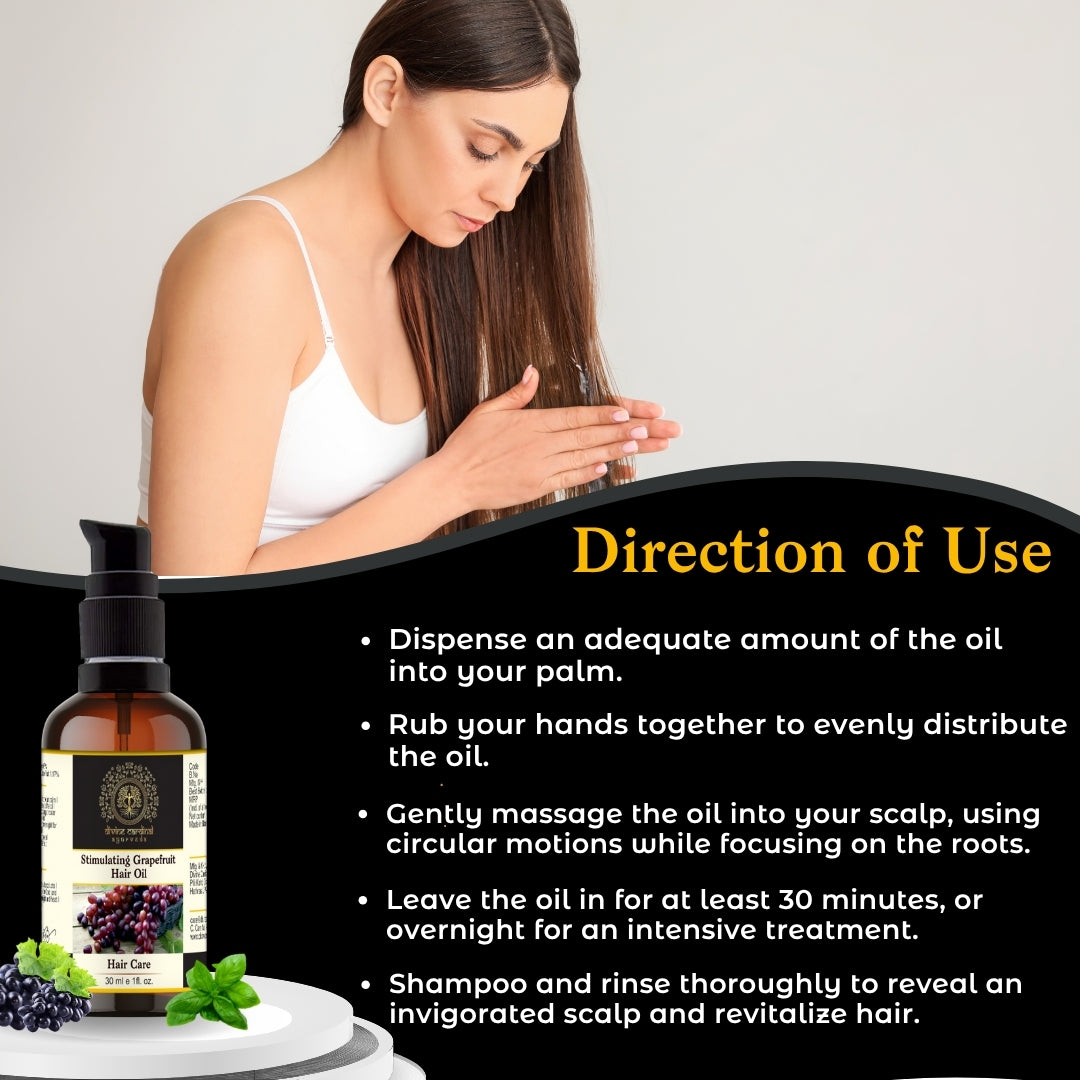 Stimulating Grapefruit Hair Oil