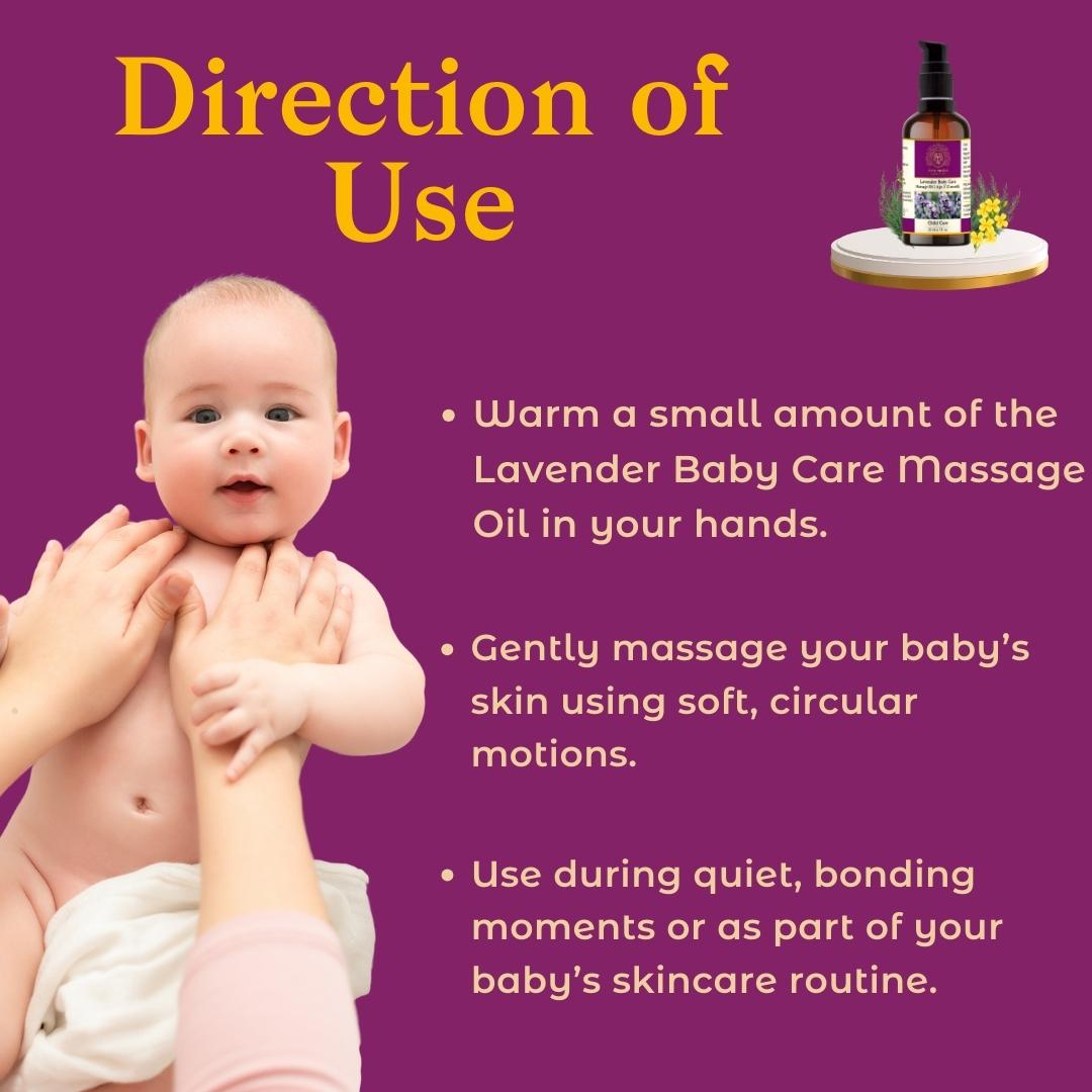 Lavender Baby Care Massage Oil