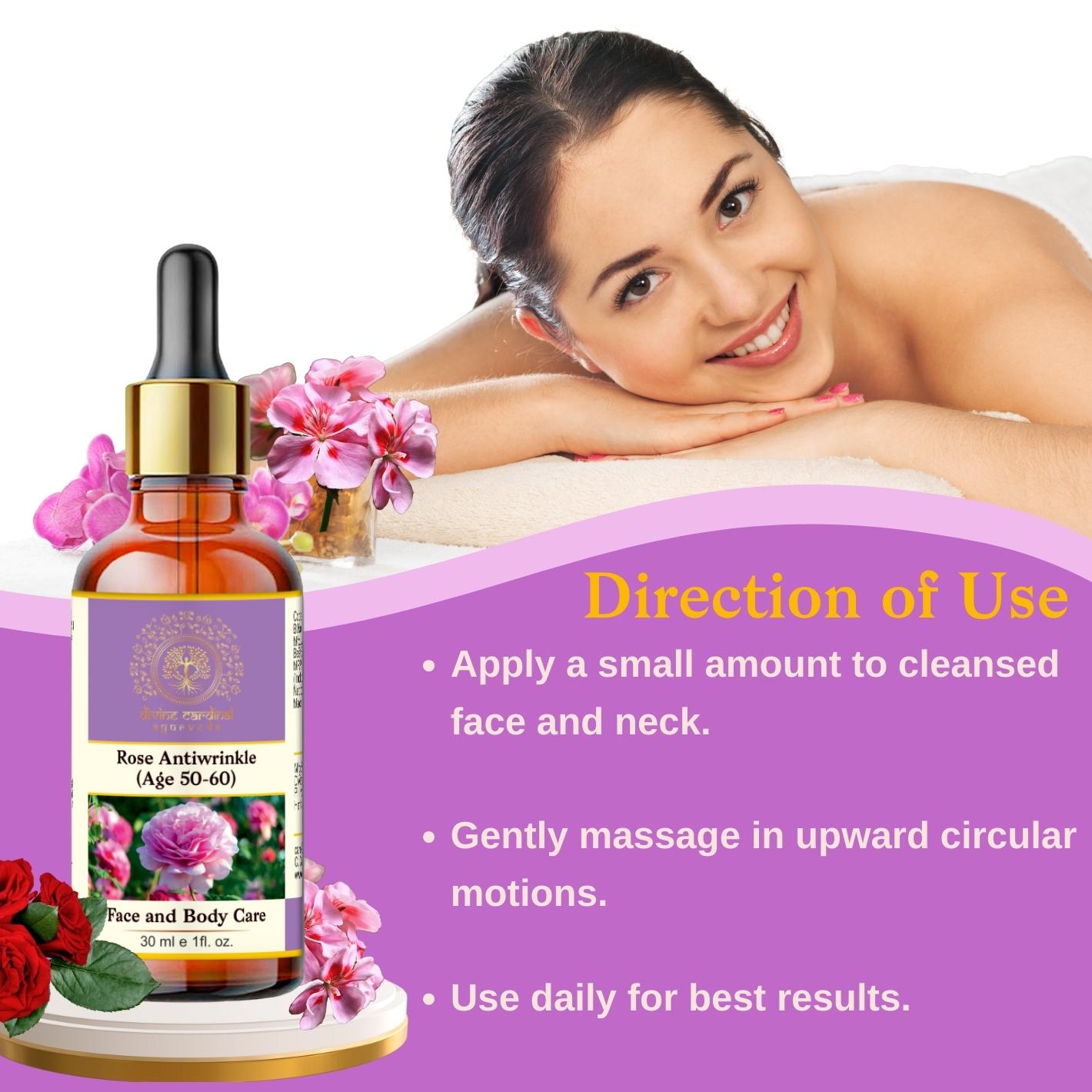 Rose Anti-Wrinkle Massage Oil