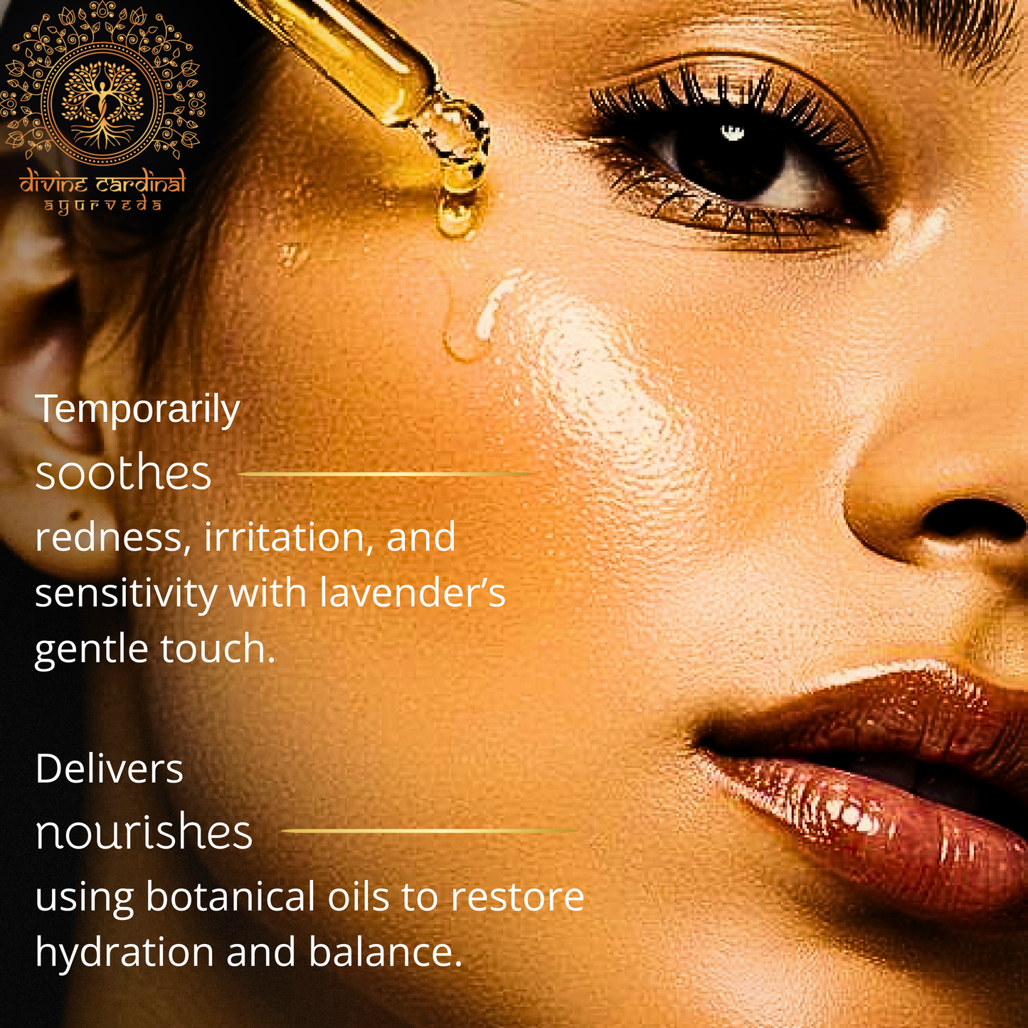Gentle lavender facial cleanser for smooth skin