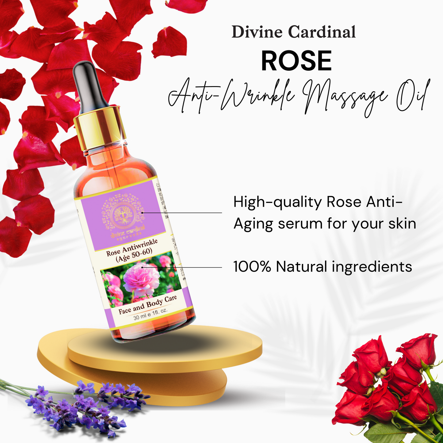 Rose Anti-Wrinkle Massage Oil