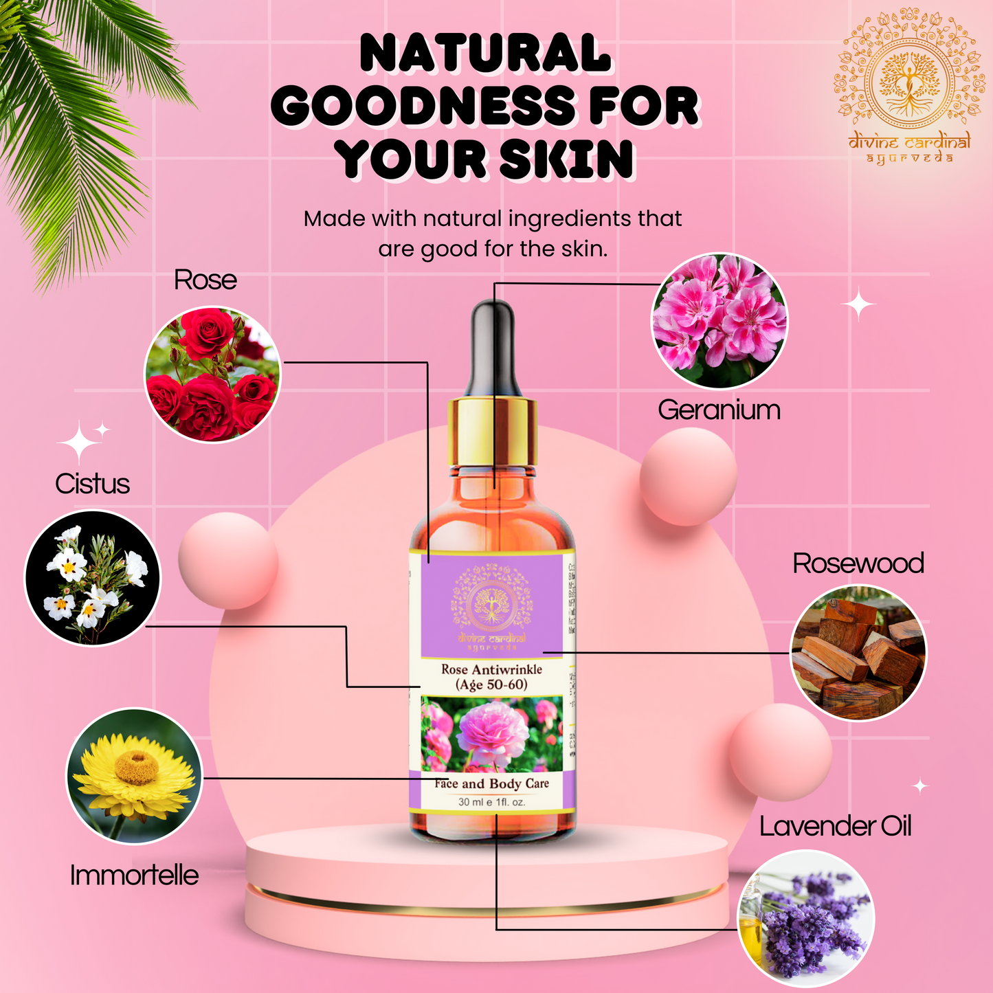 Rose Anti-Wrinkle Massage Oil
