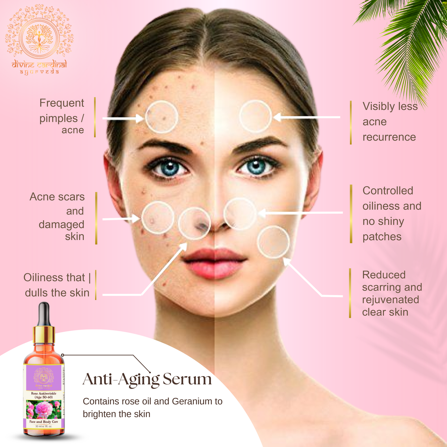 Rose Anti-Wrinkle Massage Oil