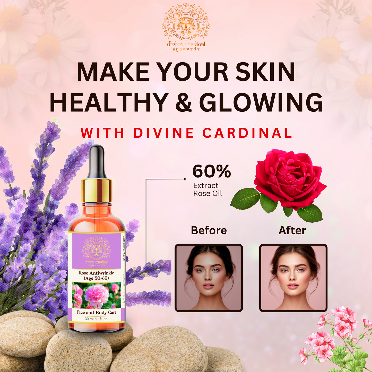 Rose Anti-Wrinkle Massage Oil