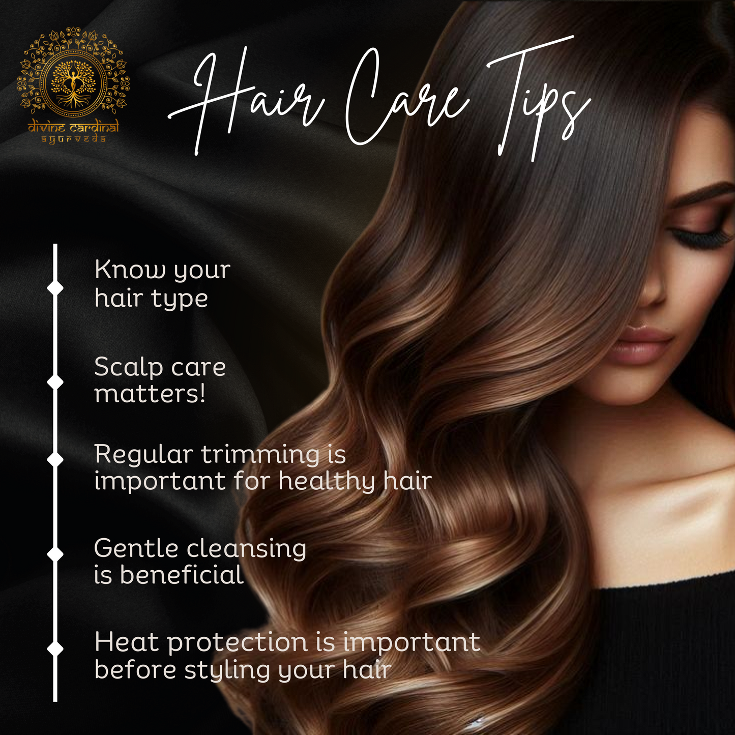 Natural hair repair oil with lavender extract