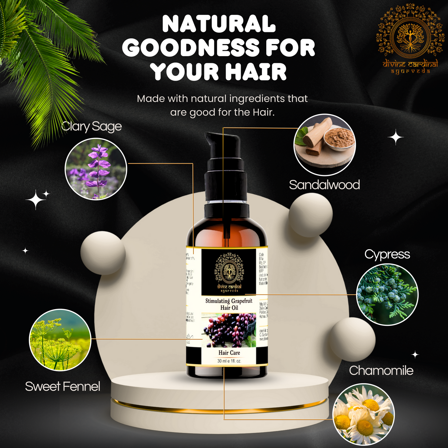 organic sandalwood oil for hair thickness