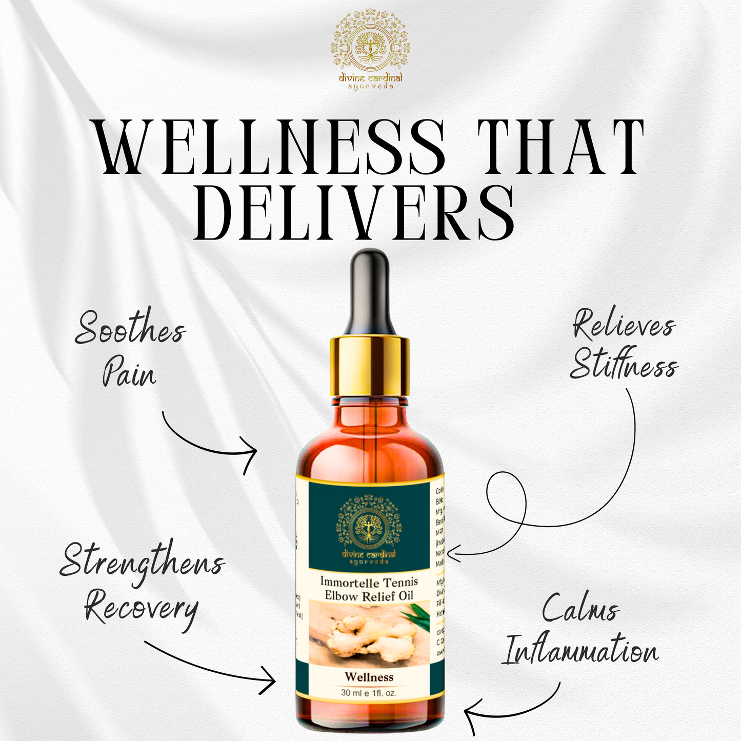 Immortelle Tennis Elbow Relief Oil | Lateral Epicondylitis Pain Oil