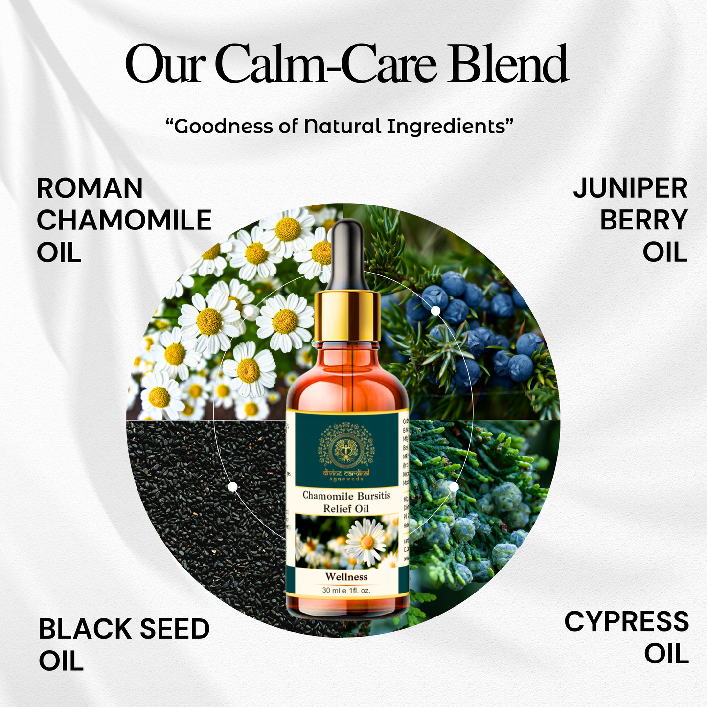 Chamomile Bursitis Relief Oil | Natural Anti-Inflammatory Joint Oil