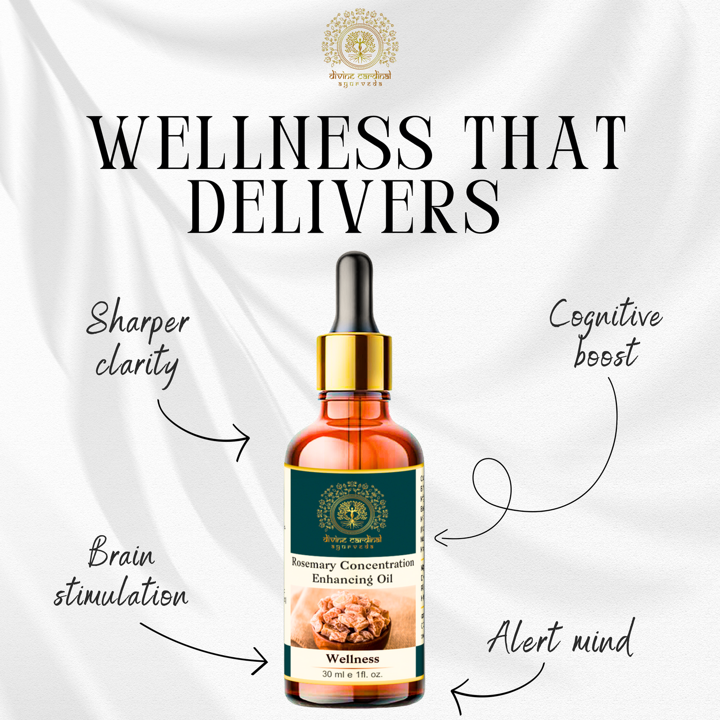 Rosemary Concentration Enhancing Oil