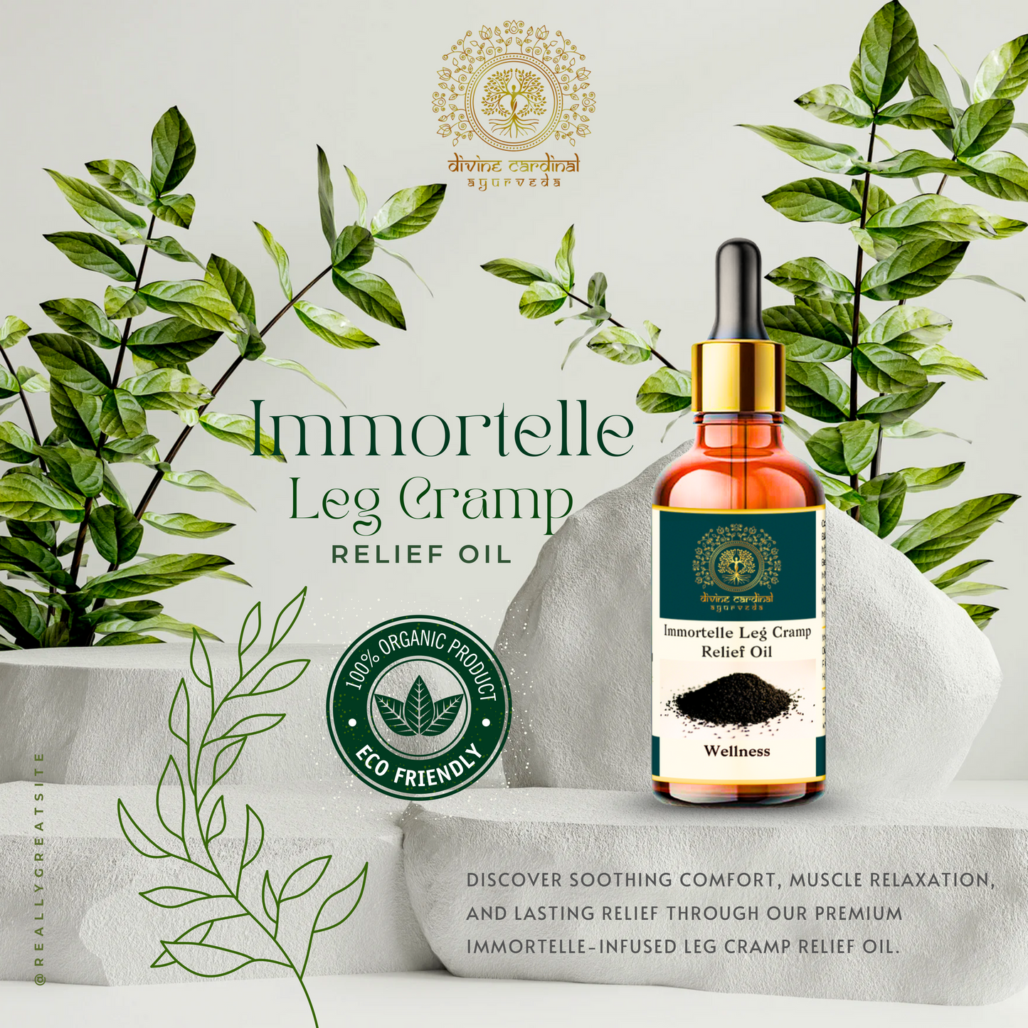 Immortelle Leg Cramp Relief Oil