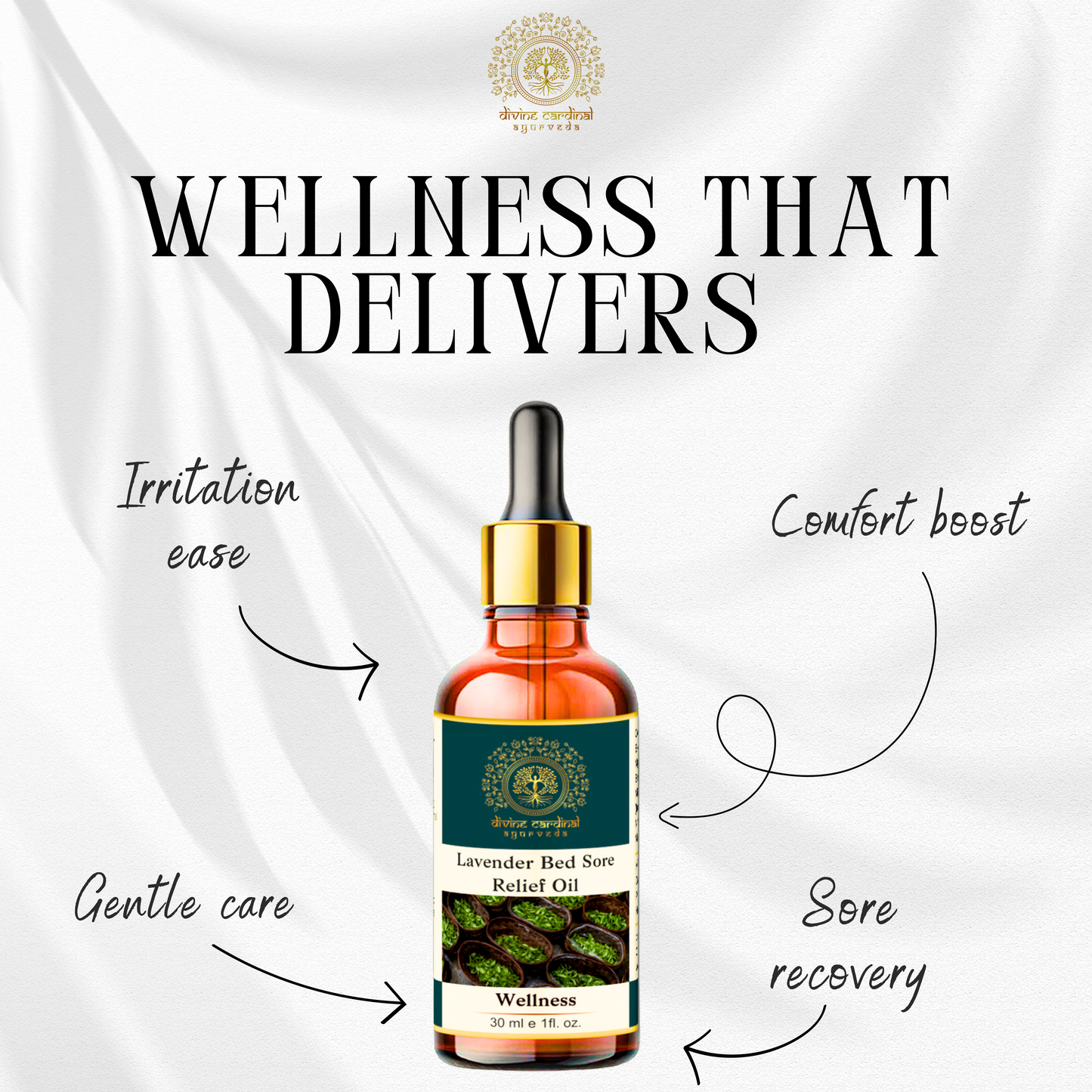 Lavender Bed Sore Relief Oil