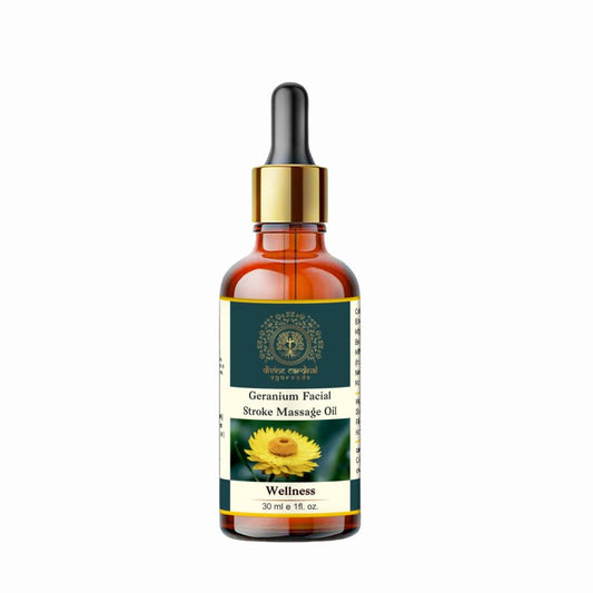 Geranium Facial Stroke Massage Oil