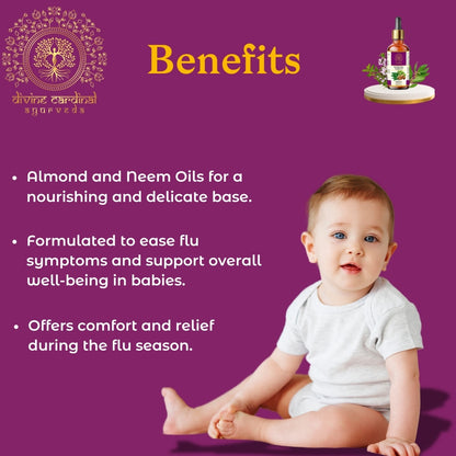 Ravintsara Baby Flu  Relief Oil