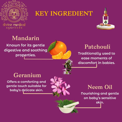 Mandarin Baby Constipation Easing Oil