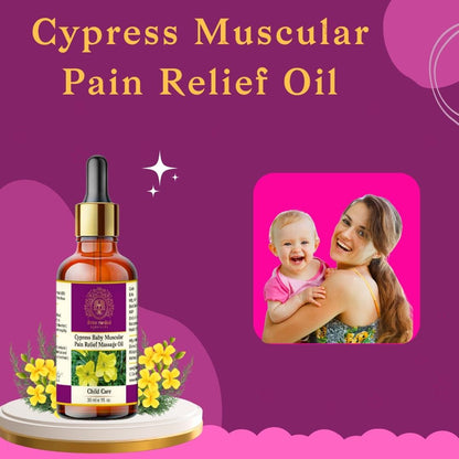 Cypress Baby Pain Relief Massage Oil