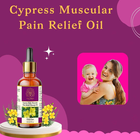 Cypress Baby Pain Relief Massage Oil