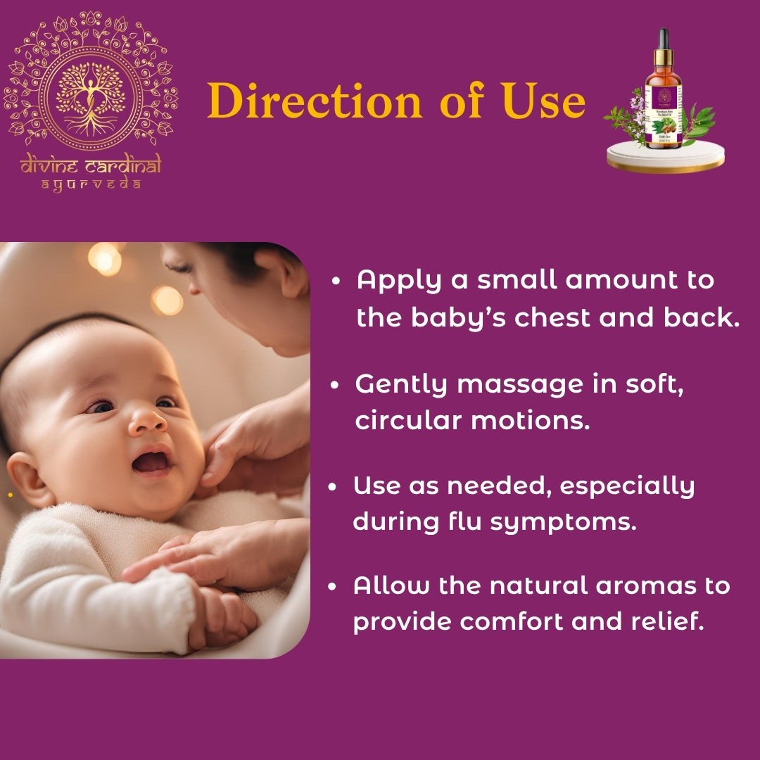 Ravintsara Baby Flu  Relief Oil