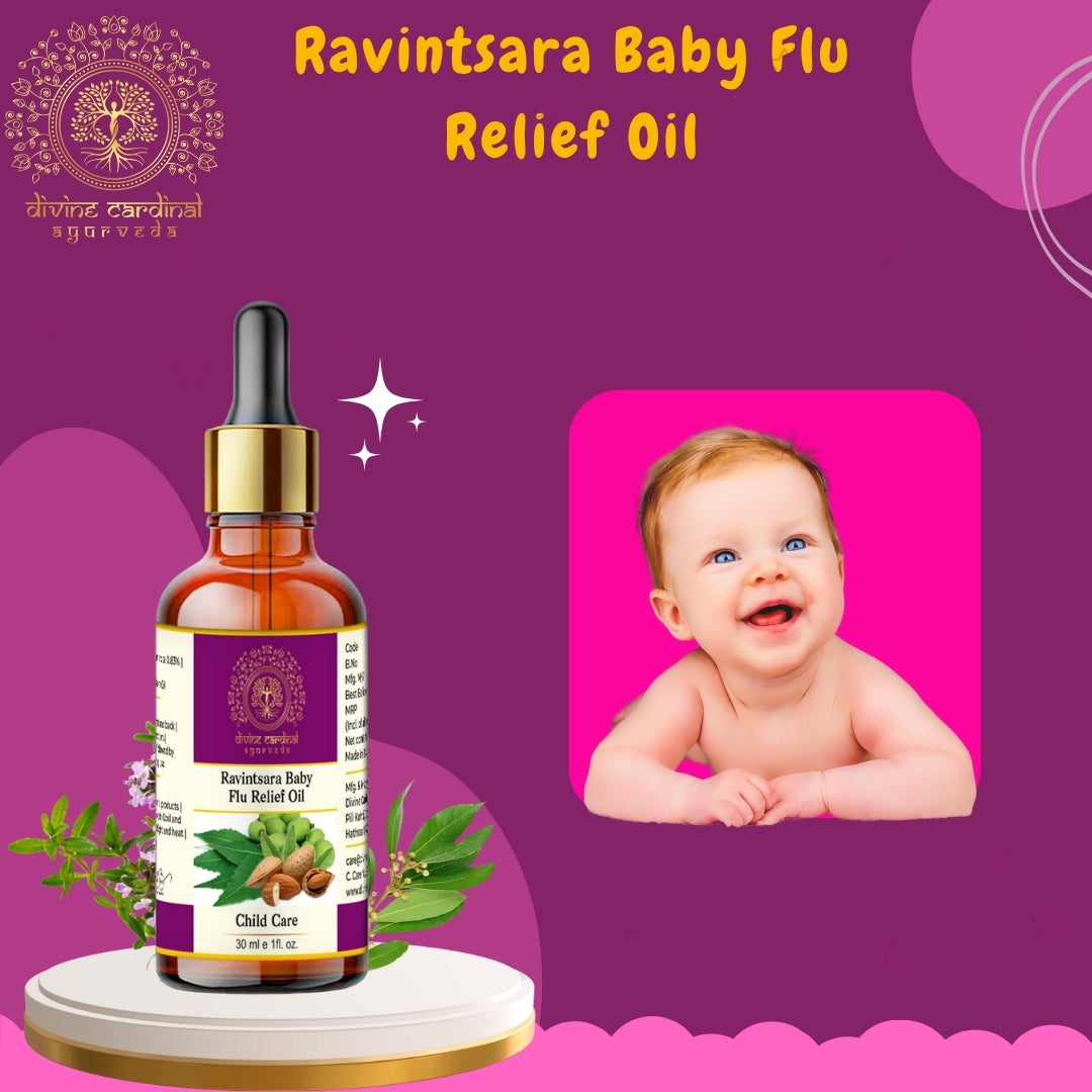 Ravintsara Baby Flu  Relief Oil