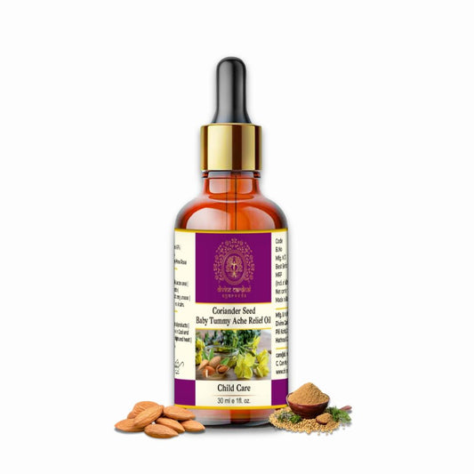 Coriander Seed Baby Tummy Ache Relief Oil