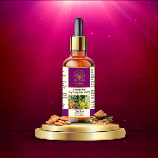 Coriander Seed Baby Tummy Ache Relief Oil