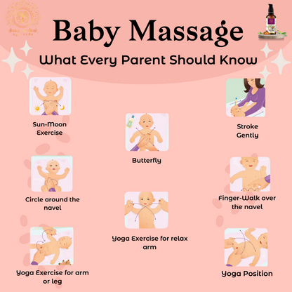 types of baby massage 