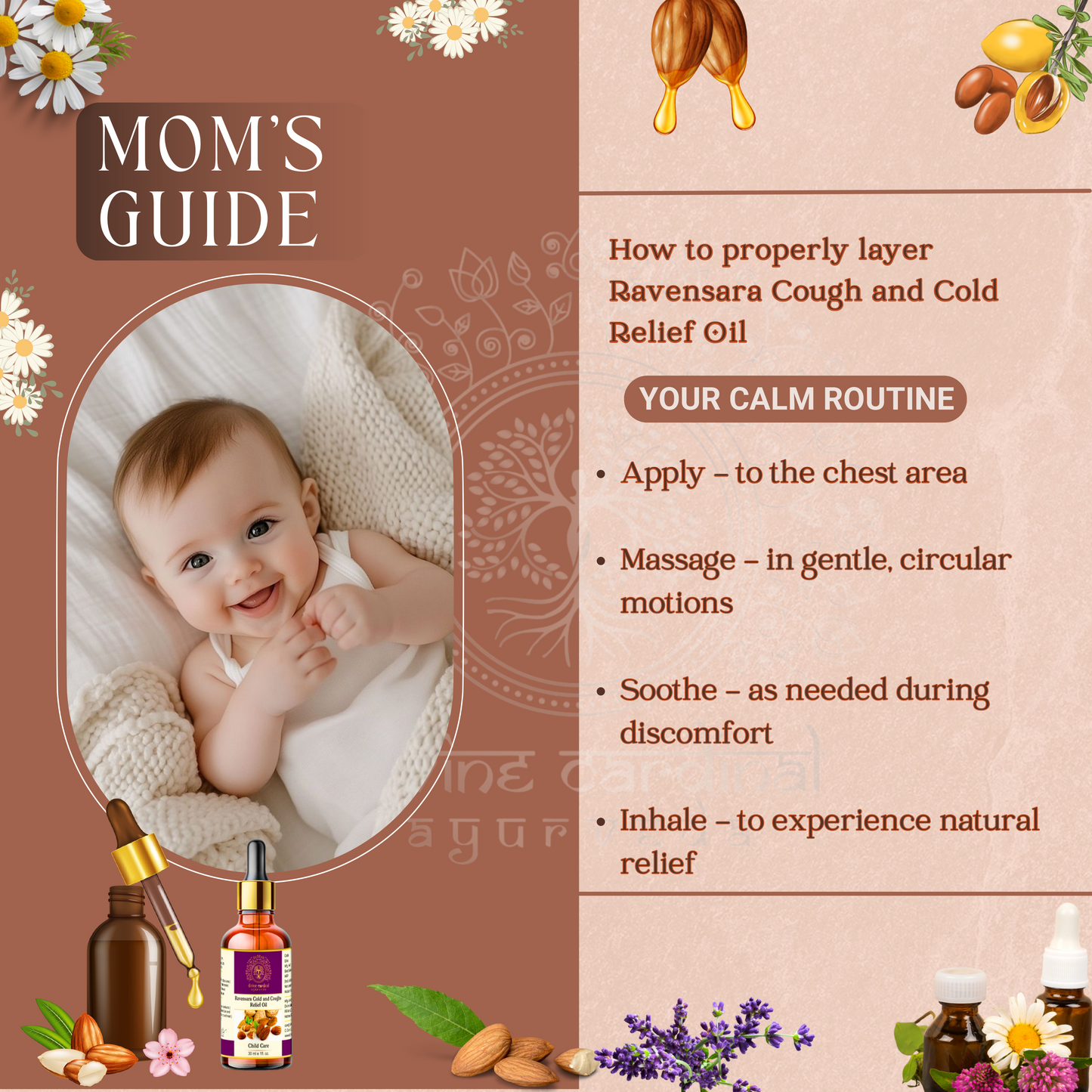 how to use ravensara oil for cough