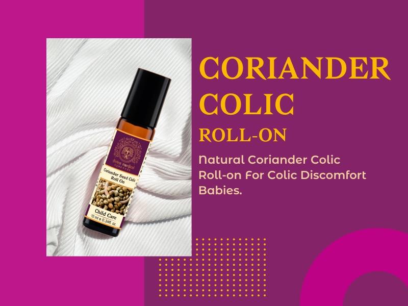 Natural baby upset stomach remedy – colic roll-on