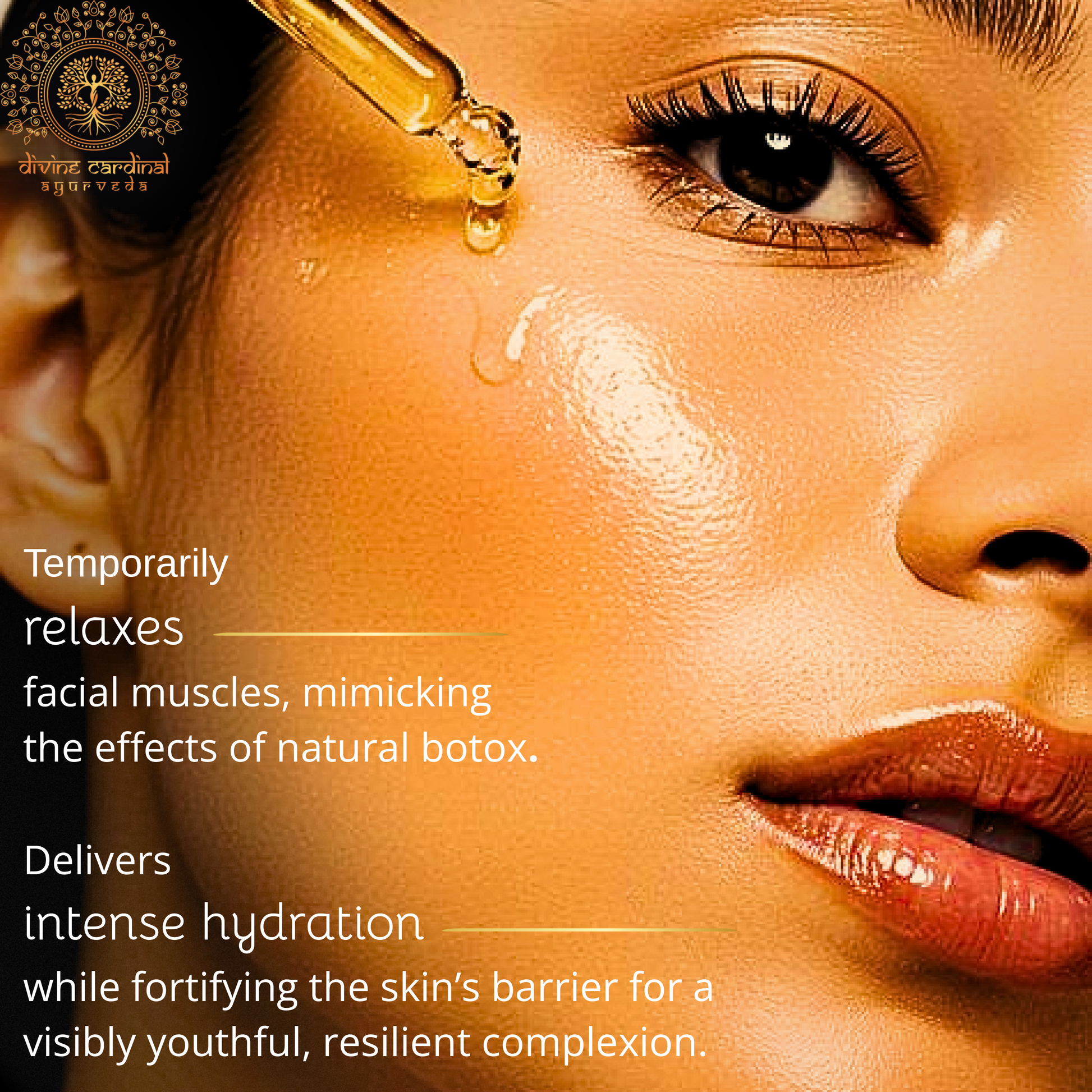 
Luxury face serum for skin brightening and hydration
