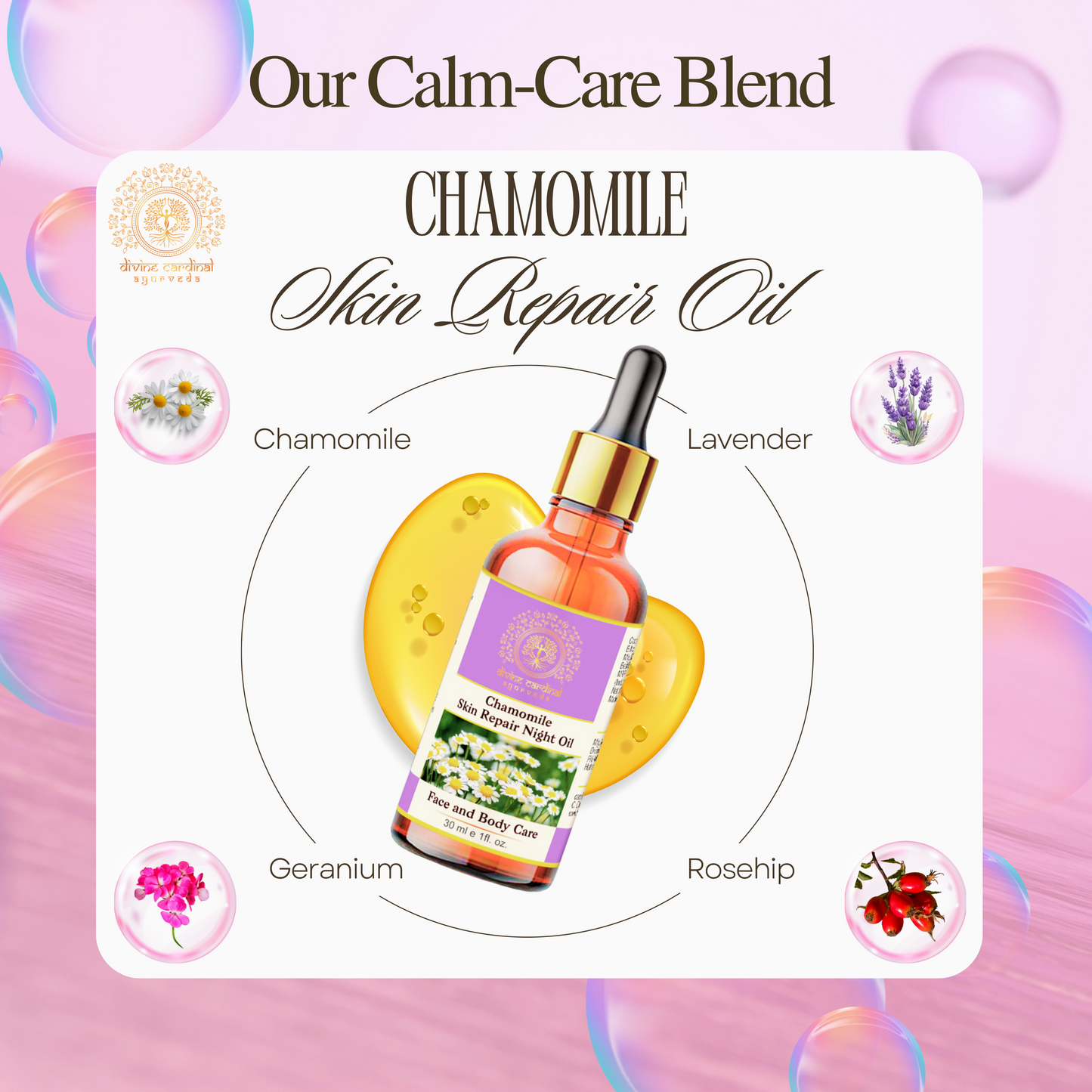Chamomile Skin Repair Night Oil