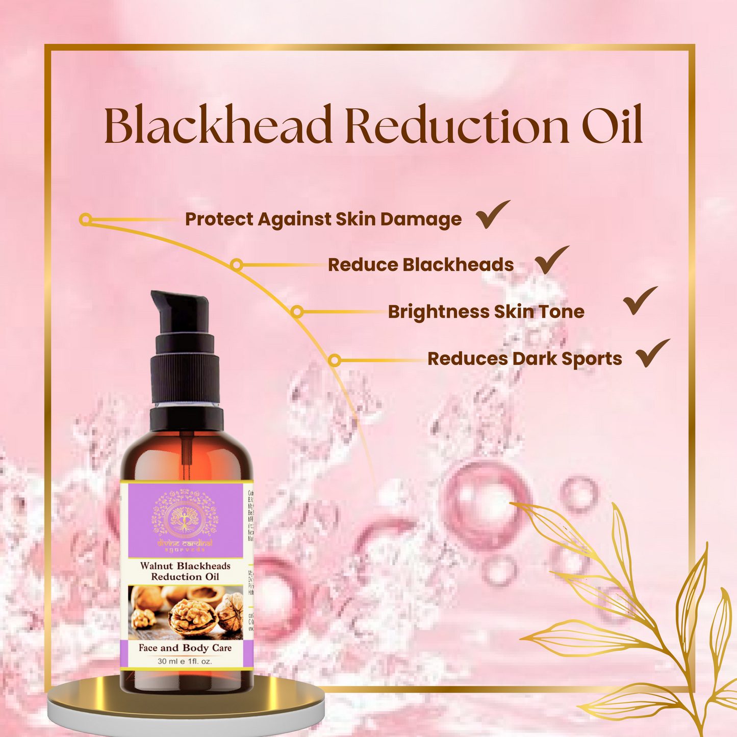 Walnut Body  Massage Oil
