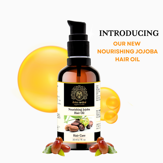 Nourishing Jojoba Hair Oil for hair growth and shine