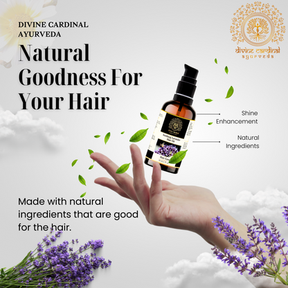 Best lavender essential oil for frizz control and shine
