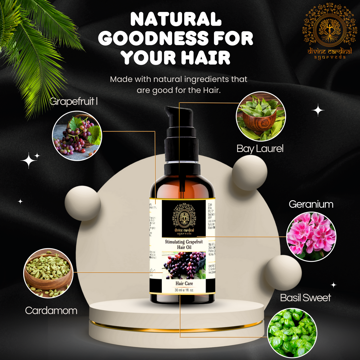 Stimulating Grapefruit Hair Oil