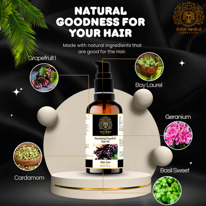 Stimulating Grapefruit Hair Oil