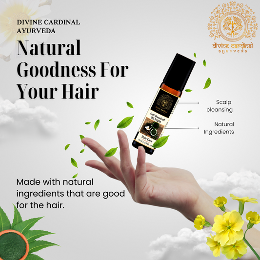 natural neem oil for dandruff and itchy scalp relief