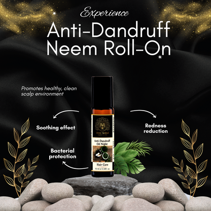 tea tree and neem roll on for dry flaky scalp