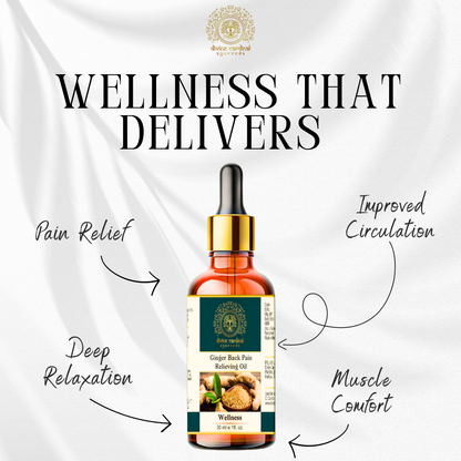 Ginger Back Pain Relieving Oil