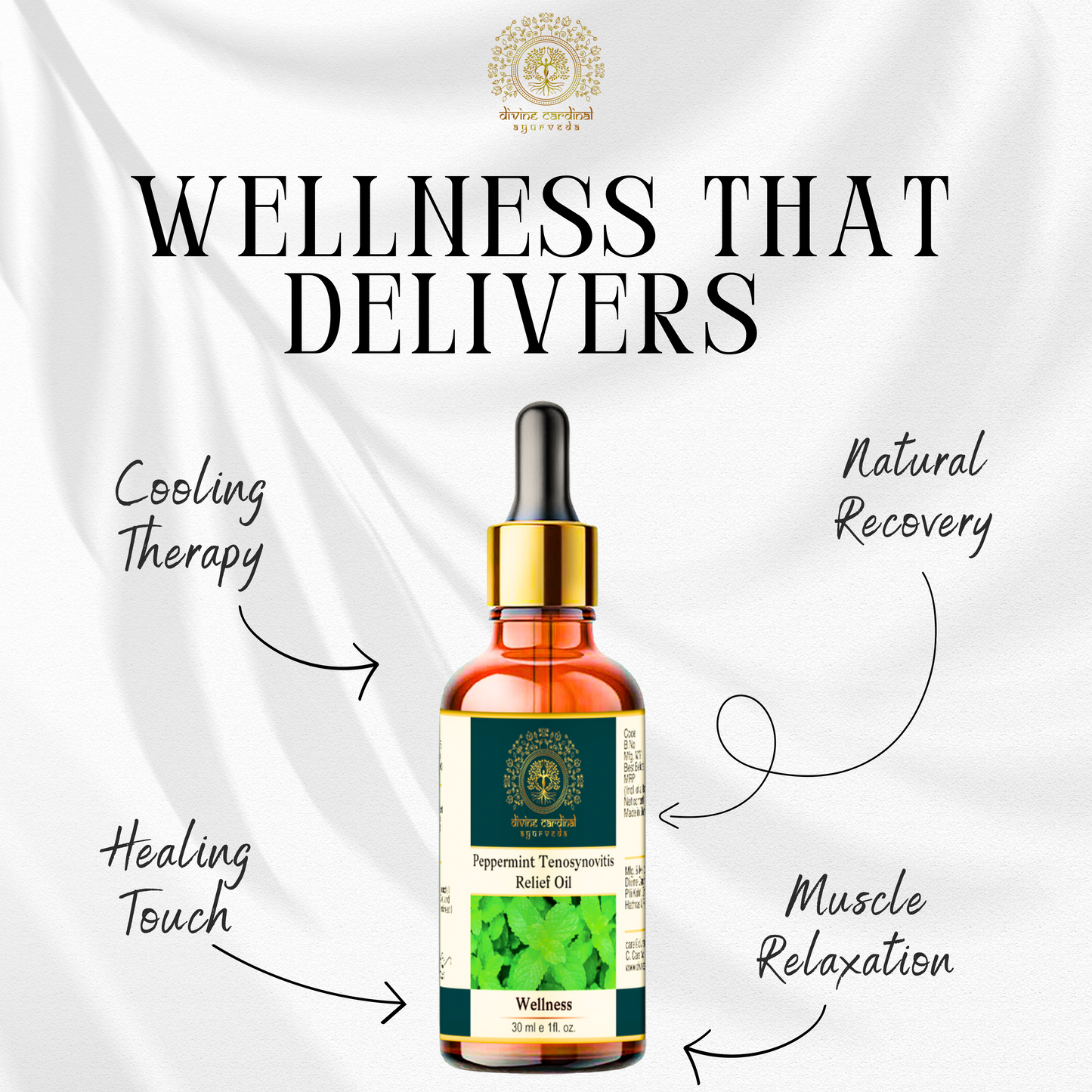 Peppermint Tenosynovitis Relief Oil