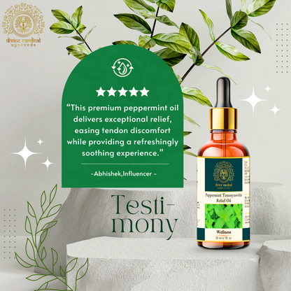 Peppermint Tenosynovitis Relief Oil