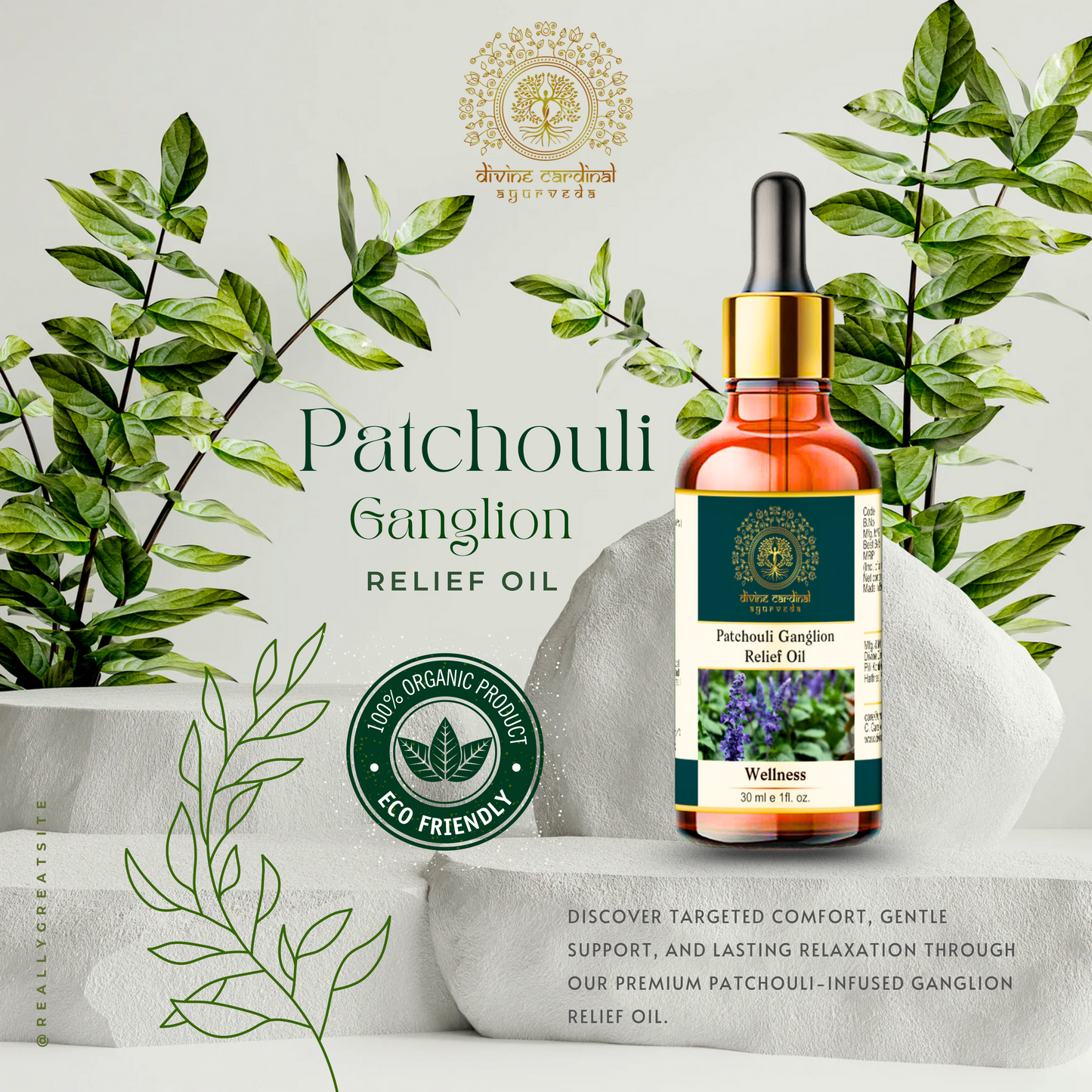 Patchouli Ganglion Relief Oil