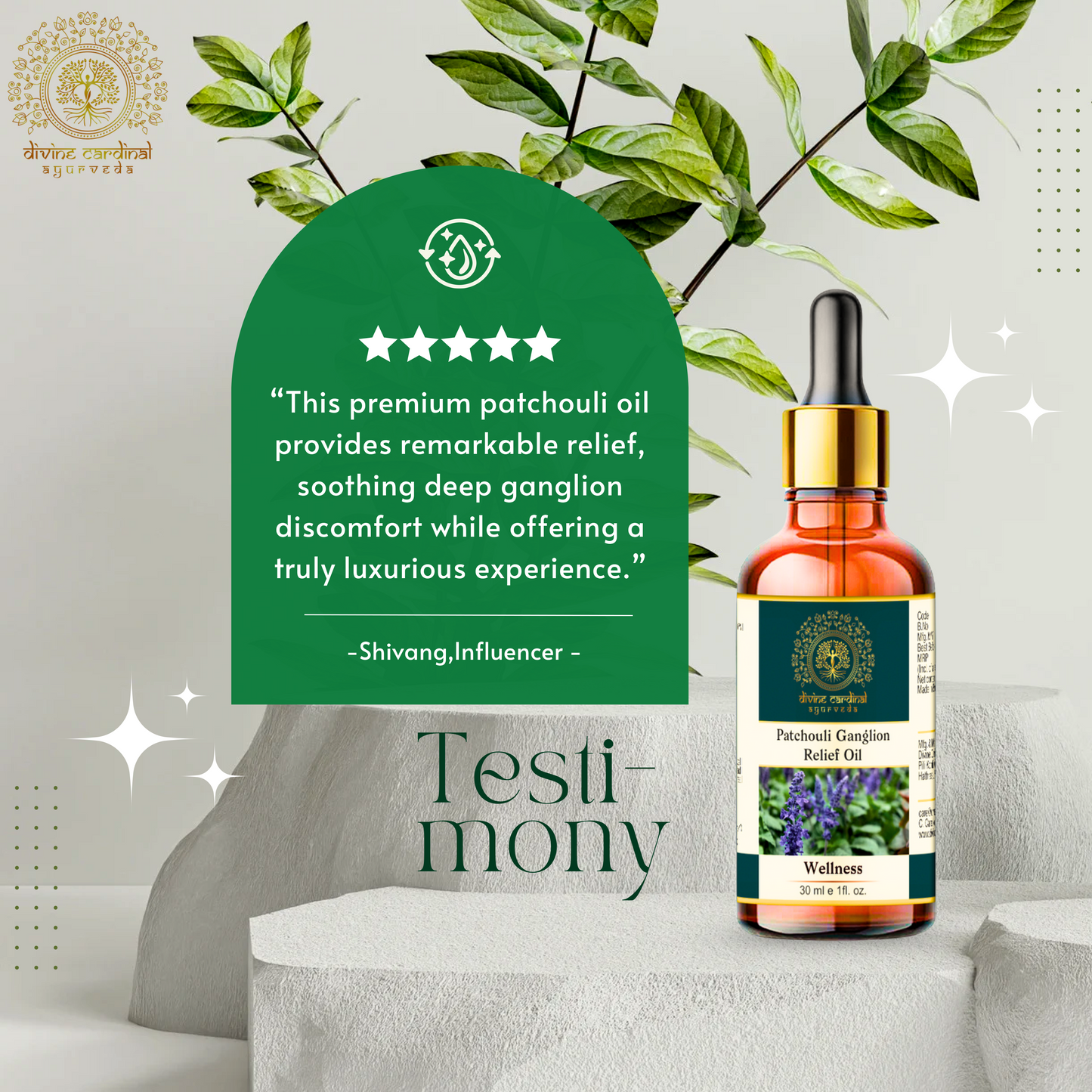 Patchouli Ganglion Relief Oil