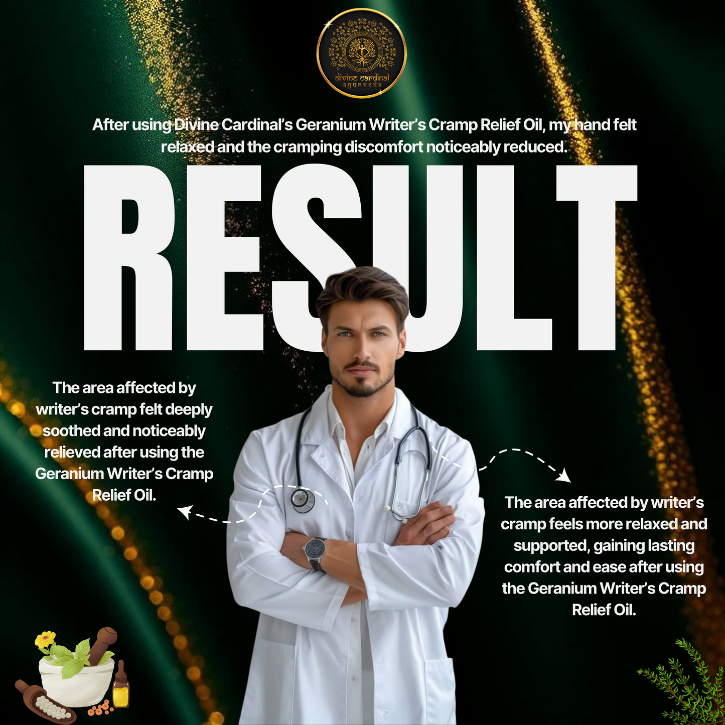 Geranium Writer’s Cramp Relief Oil
